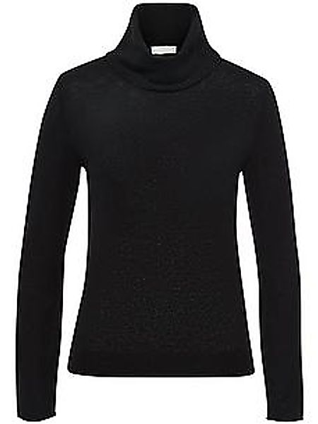 Pullover lockerem Rollkragen include schwarz günstig online kaufen