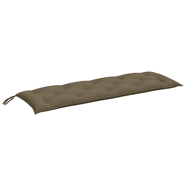 vidaXL Sitzauflage Gartenbank-Auflage Melange Taupe 150x50x7 günstig online kaufen