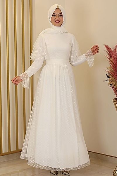 Modavitrini Tüllkleid Abendkleid aus gepunktetem Tüll günstig online kaufen