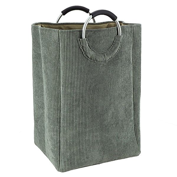TENDANCE Wäschekorb CORD WÄSCHESACK WÄSCHETONNE WÄSCHEBEHÄLTER günstig online kaufen