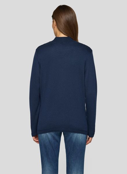 Rabe Strickjacke mit Reißverschluss und Stehkragen günstig online kaufen