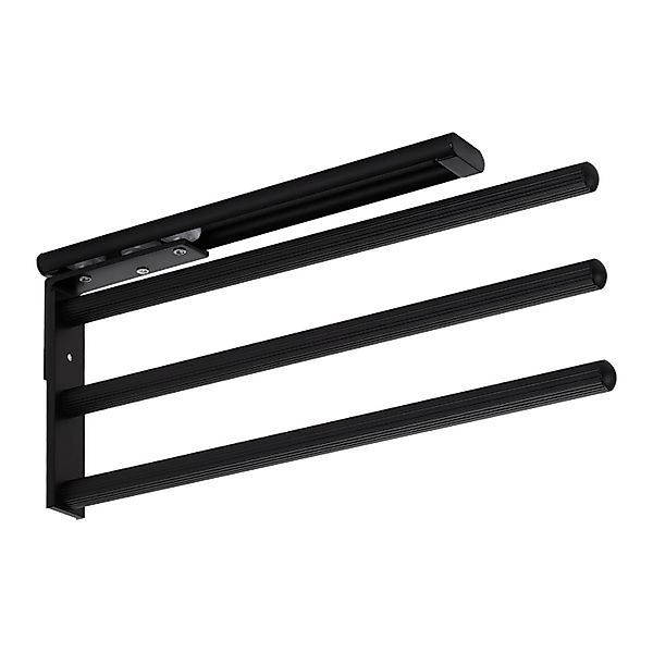 SOTECH Aluminium Handtuchhalter TED 3 Armig 325 bis 487 mm Ausziehbar Drehb günstig online kaufen