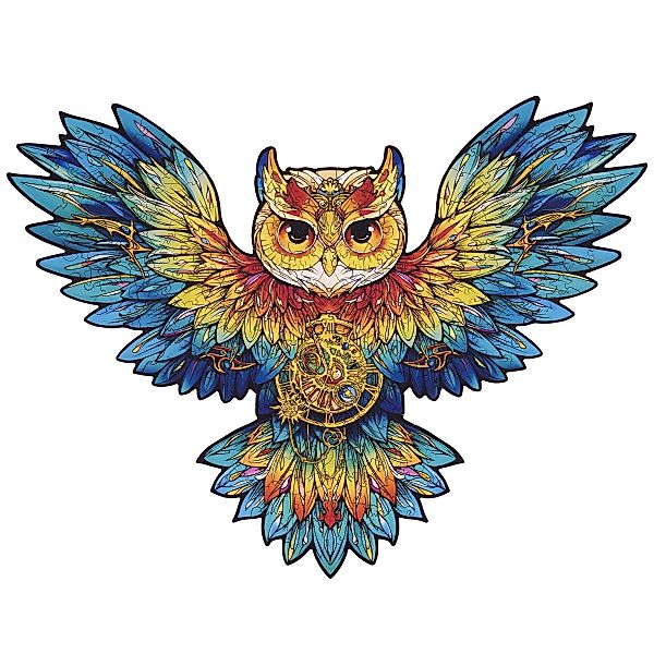 ROKR Konturenpuzzle Rowood Holz-Puzzle Eule, 200 günstig online kaufen