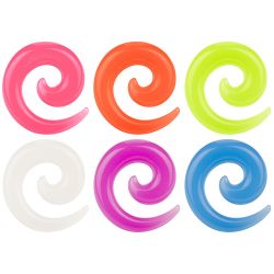 Taffstyle Dehnungsstab Piercing Schnecke Expander Kunststoff günstig online kaufen