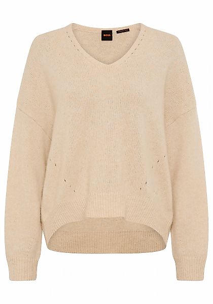 BOSS ORANGE Strickpullover "Fondyssa Premium Damenmode" günstig online kaufen