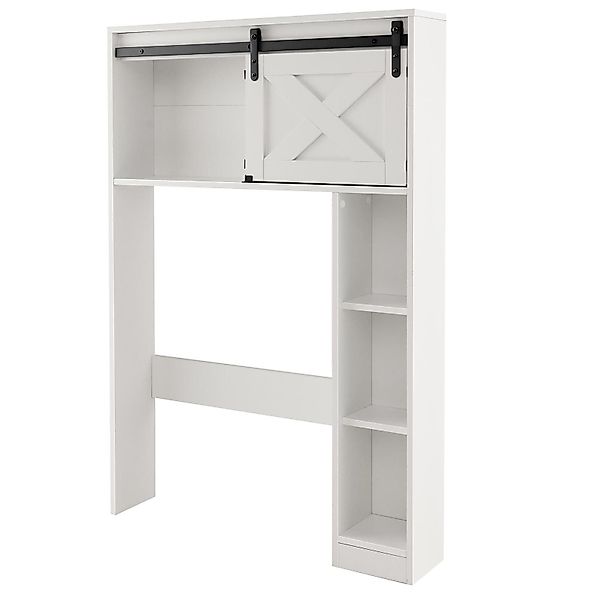 KOMFOTTEU Badregal Toilettenschrank, mit Ablagefächern, 84 günstig online kaufen