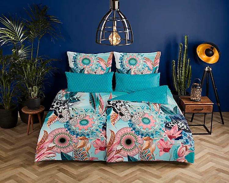 hip Wendebettwäsche »MAXIMILIAN« 3 Stk. tlg. Mako-Satin, 135x200, Reißversc günstig online kaufen