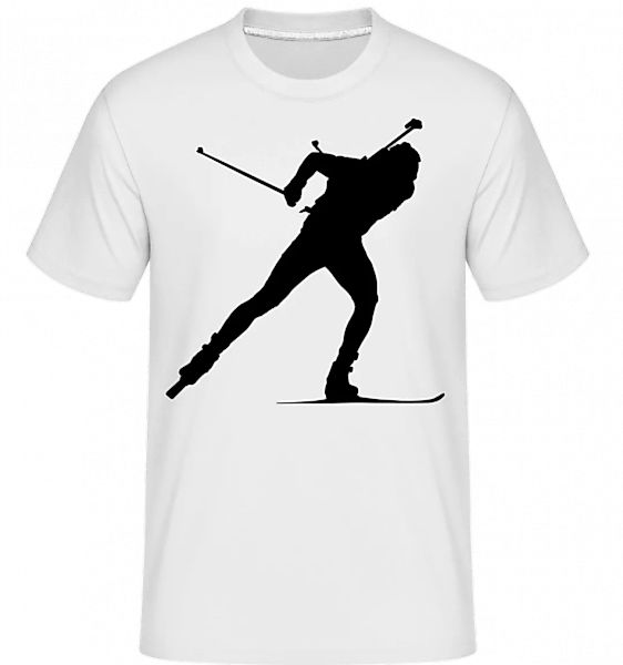 Skiing Cross Country Black · Shirtinator Männer T-Shirt günstig online kaufen