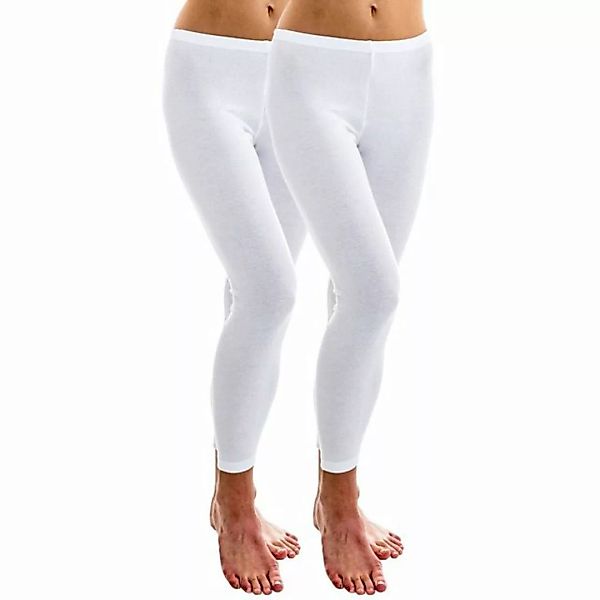 HERMKO Leggings 1720 2er Pack Damen Legging aus 100% Bio-Baumwolle, Legging günstig online kaufen