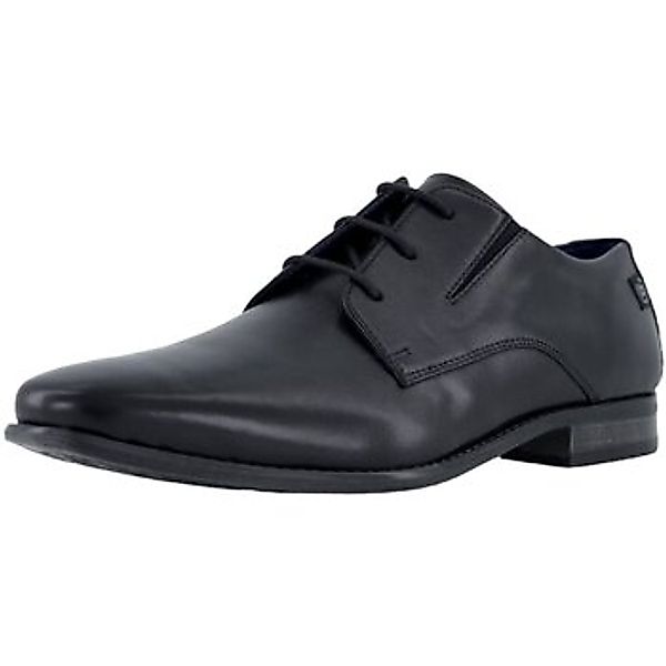 bugatti Schnürschuh, Business Schuh, Anzugschuh mit feinem Blockabsatz günstig online kaufen