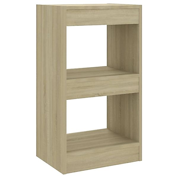 vidaXL Bücherregal Bücherregal/Raumteiler Sonoma-Eiche 40x30x72 cm, günstig online kaufen