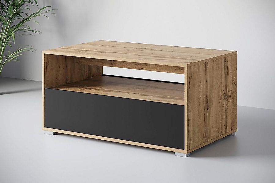 Home affaire Couchtisch Kenia (1-St), Rechteckiger Kaffeetisch, 90x55 cm, m günstig online kaufen