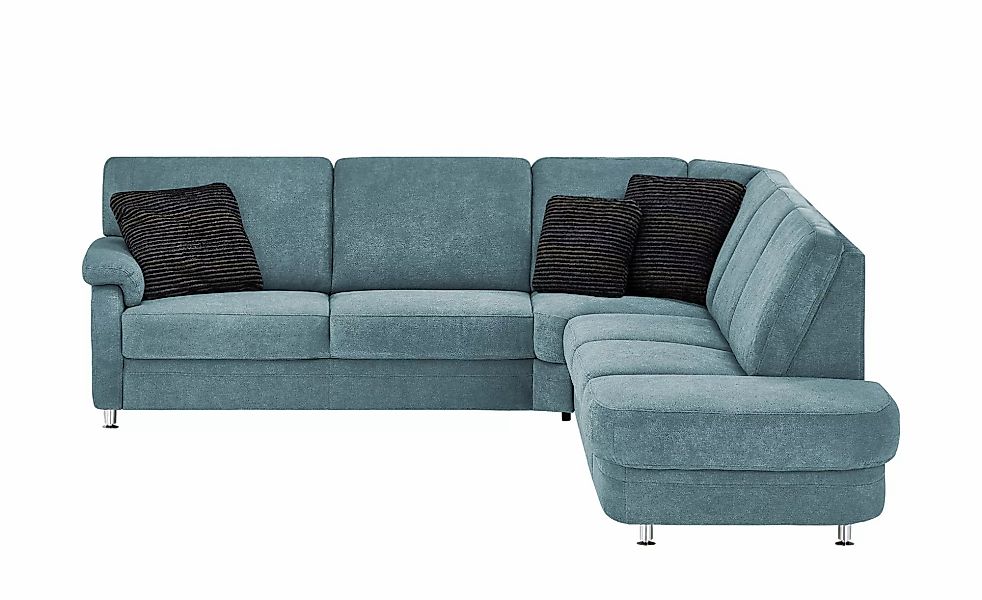 meinSofa Ecksofa  Ole-S ¦ blau ¦ Maße (cm): B: 269 H: 91 T: 287.0 Polstermö günstig online kaufen