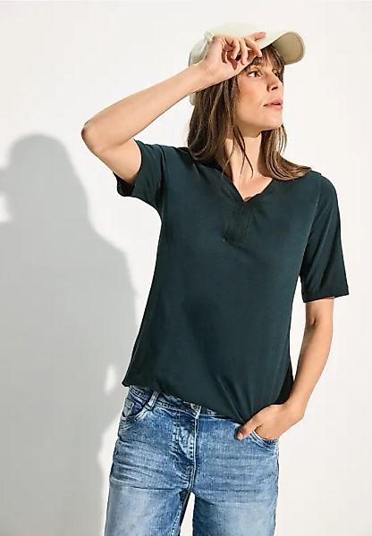 Tunika T-Shirt in Unifarbe günstig online kaufen