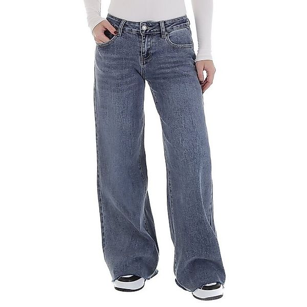 Ital-Design Weite Jeans Damen Freizeit (88836906) Destroyed-Look Stretch Hi günstig online kaufen