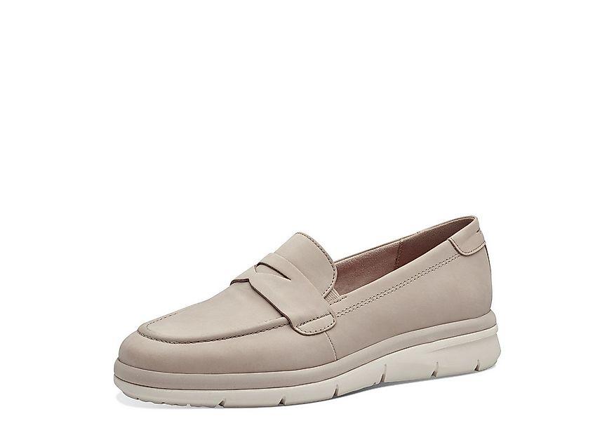 Tamaris Tamaris Damen Mokassin Slipper 1-24720-42-353 taupe Mokassin günstig online kaufen