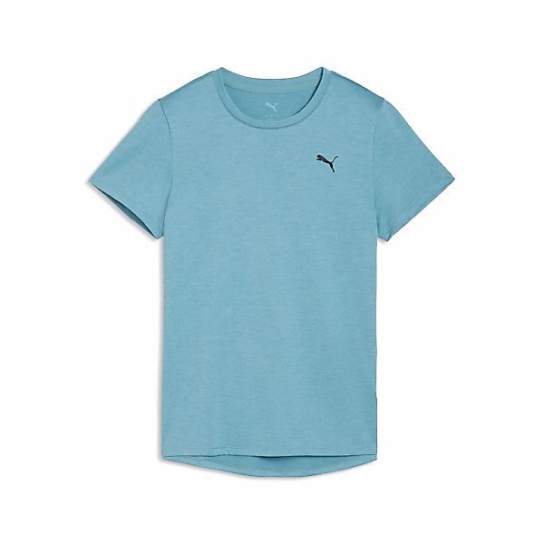 PUMA Trainingsshirt "W TAD ESSENTIAL HEATHER TEE" gerade Passform, Kurzarm, günstig online kaufen