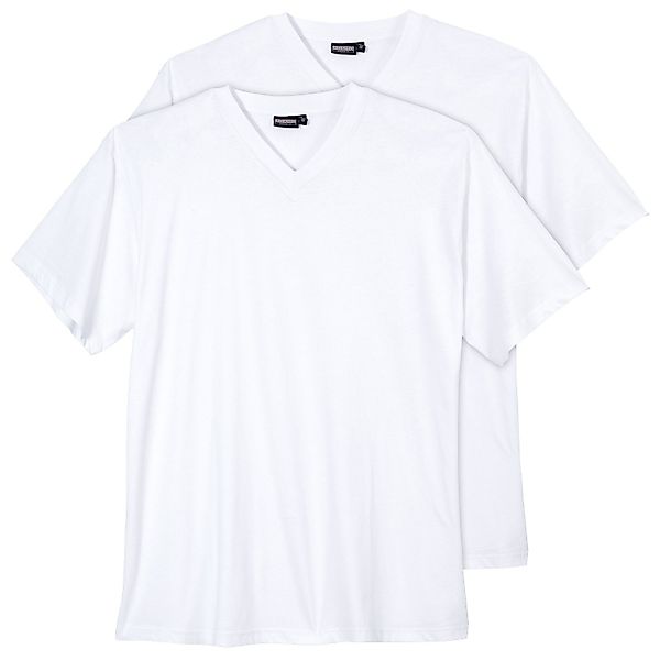 ADAMO V-Shirt 2er Pack V-Neck T-Shirt günstig online kaufen