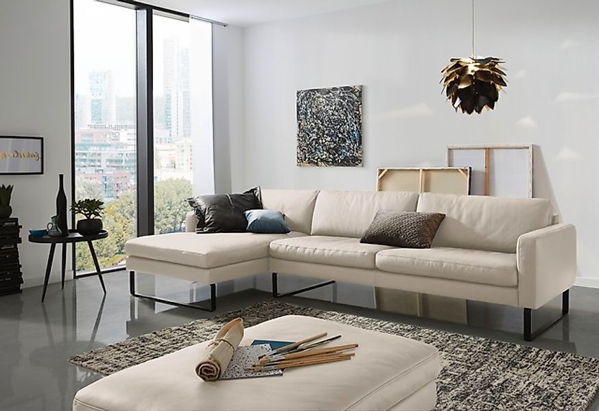 3C Candy Ecksofa »Aidan modernes Sofa in aktueller Formensprache, bequem, L günstig online kaufen