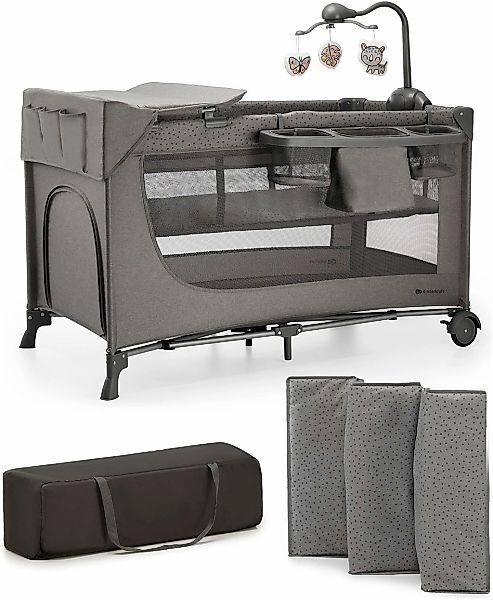 Kinderkraft Baby-Reisebett "JOY 2 mit Zubehör" günstig online kaufen