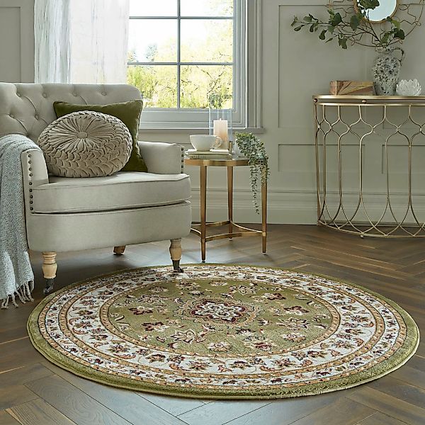 FLAIR RUGS Teppich "Sherborne" rund 8 mm Höhe günstig online kaufen