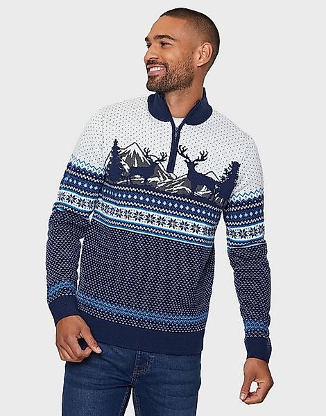 Threadbare Rollkragenpullover Polar (1-tlg) mit tollem Weihnachtsmotiv günstig online kaufen