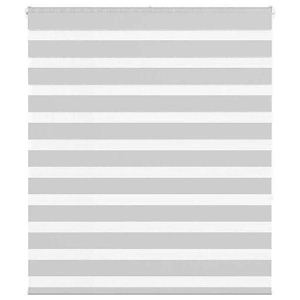 vidaXL Doppelrollo Hellgrau 130x150 cm Stoffbreite 125,9 cm Polyester 40144 günstig online kaufen