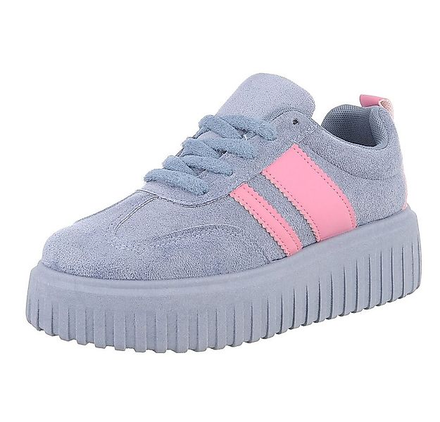 Ital-Design Trendiger Sneaker mit Profilsohle für Damen Sneaker (90457836) günstig online kaufen
