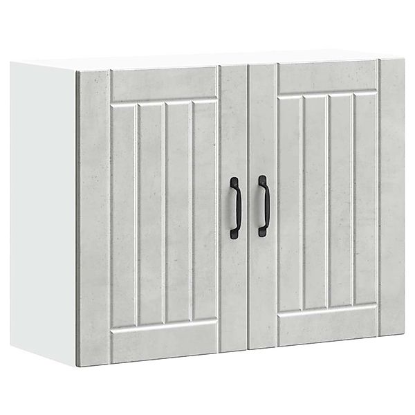 vidaXL Küchen-Hängeschrank Lucca Betongrau Holzwerkstoff 853831 günstig online kaufen