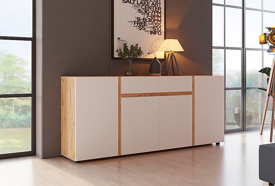 INOSIGN Sideboard "Morongo", Breite ca. 201 cm günstig online kaufen