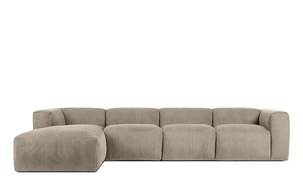 KONSIMO Ecksofa  Buffo ¦ beige ¦ Maße (cm): B: 365 H: 73 Polstermöbel > Sof günstig online kaufen
