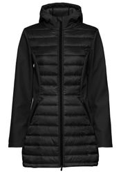 Vivance active Steppjacke mit Kapuze mit Ärmeln und Einsätzen aus Softshell günstig online kaufen