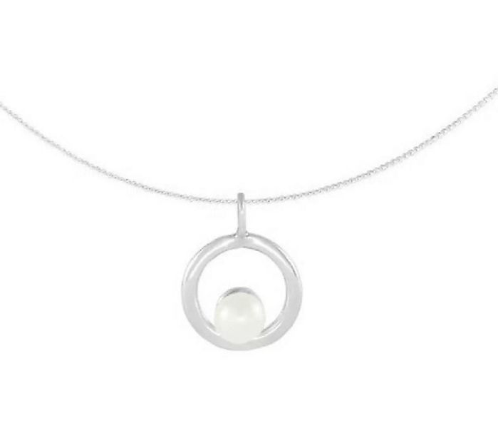 Silber Kette Schaukelnde Perle Fair-trade Und Handmade günstig online kaufen