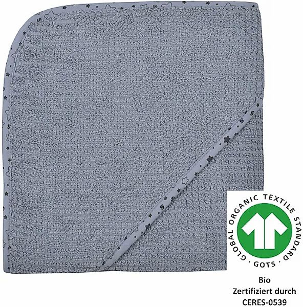 Wörner Kapuzenhandtuch »at home dunkelgrau Kapuzenbadetuch 80/80«, (1 St.), günstig online kaufen