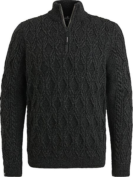 Vanguard Halfzip Pullover Heavy Knit Schwarz - Größe 3XL günstig online kaufen