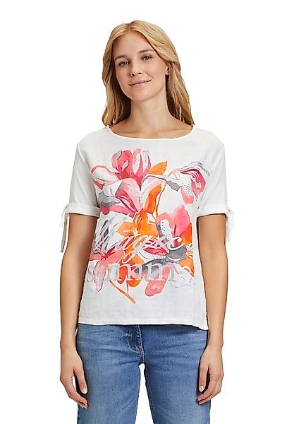 Betty Barclay Kurzarmshirt "Betty Barclay Blusenshirt mit Schleifenknoten", günstig online kaufen