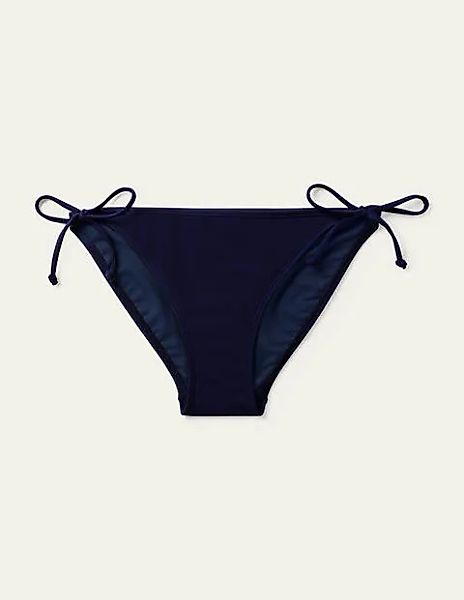 Symi Bikinihose zum Binden Damen Boden, Französisches Marineblau günstig online kaufen