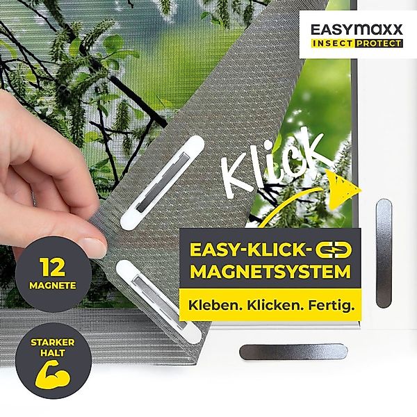 EASYmaxx Insektenschutz-Fensterrahmen Insect Protect Insekten- & günstig online kaufen