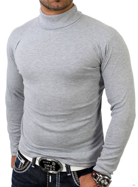 Reslad Strickpullover Reslad Herren Rollkragenpullover Männer günstig online kaufen