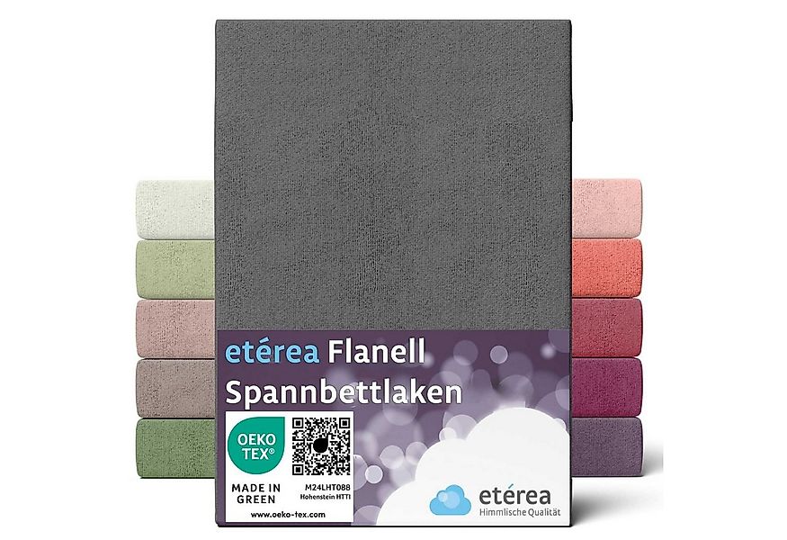 etérea Himmlische Qualität Spannbettlaken Flanell Spannbetttuch und Bettlak günstig online kaufen