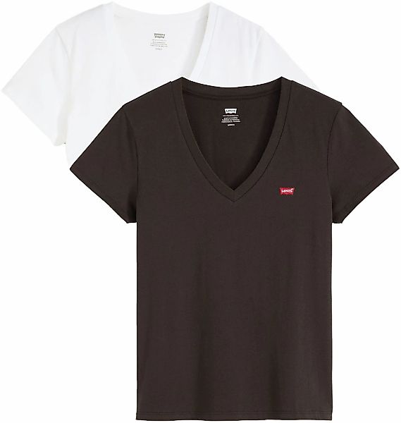 Levis T-Shirt "VNECK TEE 2 PACK", (Packung, 2 tlg.) günstig online kaufen