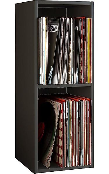 VCM CD-Regal Holz Schallplatten LP Stand Regal Platto 2fach günstig online kaufen