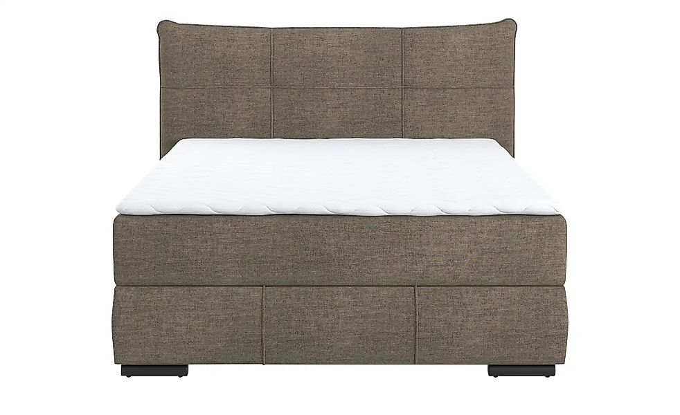 Boxbett mit Stauraum  Margam ¦ beige ¦ Maße (cm): B: 165 H: 109 Betten > Po günstig online kaufen