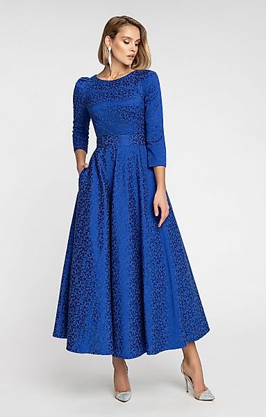 MATSOUR'I Cocktailkleid Alyzee Unifarbe, Jacquard mit günstig online kaufen