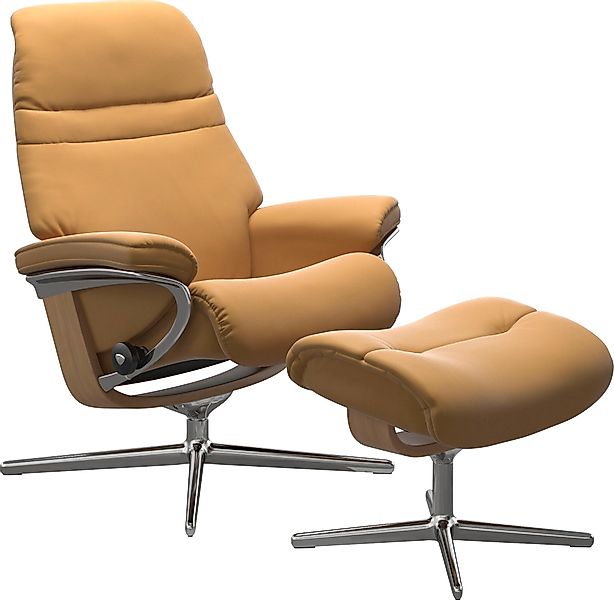 Stressless® Relaxsessel »Sunrise«, (Set, Relaxsessel mit Hocker), mit Hocke günstig online kaufen