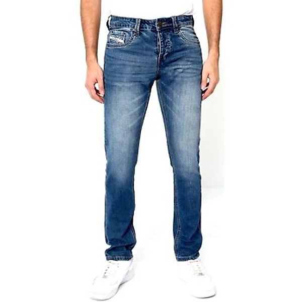True Rise  Slim Fit Jeans Jeans Farbspritzer günstig online kaufen