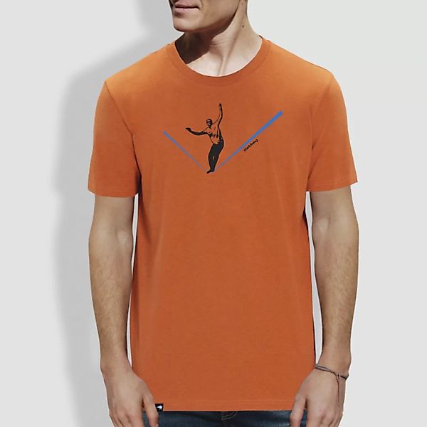 Herren T-shirt, "Balance", Orange günstig online kaufen