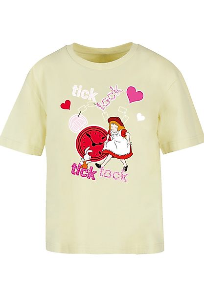 F4NT4STIC T-Shirt "Alice im Wunderland Tick Tock", Retro, Heroes of Childho günstig online kaufen