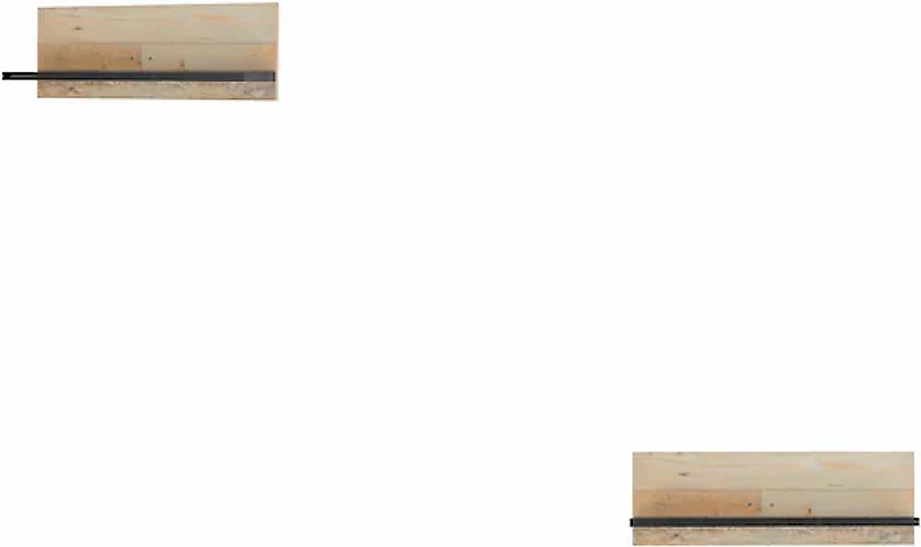 Home affaire Wandregal »Sherwood«, Breite 90 cm, in modernem Holz Dekor, 28 günstig online kaufen