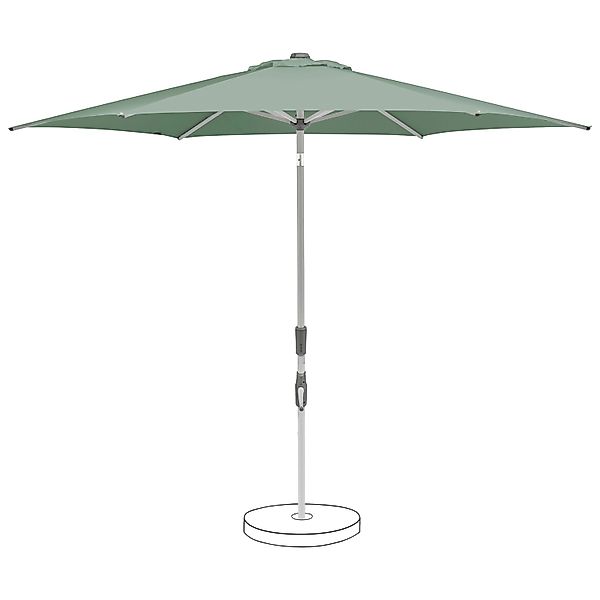 Suncomfort by Glatz Marktschirm Green mit Kurbelmechanik günstig online kaufen